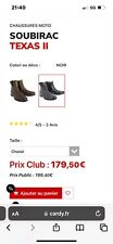 Bottes moto homme d'occasion  Garges-lès-Gonesse