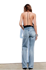 *Preço reduzido*Jeans Zara High Rise Wide Leg The 90s Light Wash comprar usado  Enviando para Brazil