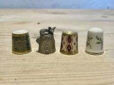 Vintage thimbles pewter. for sale  GLOSSOP