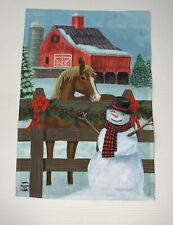 Snowy stable winter for sale  Mechanicville