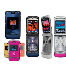  Teléfono móvil original desbloqueado Motorola V3 2GFlip GARANTÍA Raro Razr 9 colores, usado segunda mano  Embacar hacia Argentina