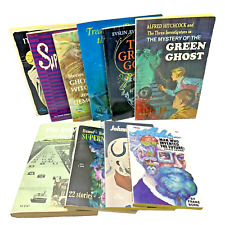 Lote de 10 livros escolásticos vintage juvenis em brochura década de 1960 década de 1970 bruxa fantasma verde comprar usado  Enviando para Brazil