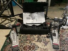 DW DRUM WORKSHOP SERIES 9000 DOUBLE BASS DRUM PEDAL WITH CASE & INSTRUCTIONS EX., used for sale  Shipping to South Africa