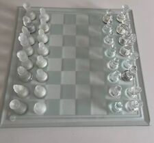 Vintage glass chess for sale  SHEFFORD
