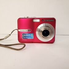 Câmera Digital Samsung S860 Rosa Quente 8.1 MP Liga, Lente Presa Como Está Para Peças comprar usado  Enviando para Brazil