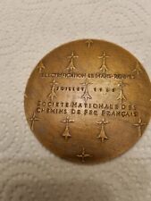 medaille sncf electrification d'occasion  Paris XIII
