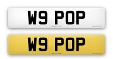 Pop private plate for sale  PEACEHAVEN