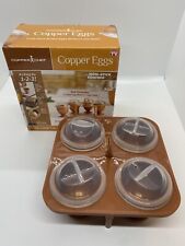 Huevos de cobre chef cobre con recubrimiento antiadherente 4 fabricantes de huevos de cobre vendedor de EE. UU. segunda mano  Embacar hacia Argentina