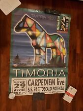 Timoria poster manifesto usato  Italia