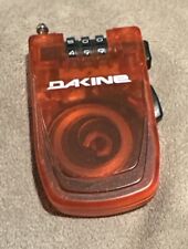 Dakine Ski + Bloqueo de Snowboard Cable 3' * Combinación Cambiable de 3 Números segunda mano  Embacar hacia Argentina