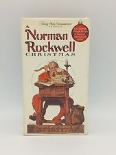 A Norman Rockwell Christmas VHS Video Eddie Albert 1993 F.H.E. for sale  Shipping to South Africa