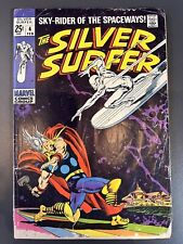 Surfista Prateado #4 (Marvel Comics 1969) Capa Iconic vs Thor 💎🔑🌈 comprar usado  Enviando para Brazil
