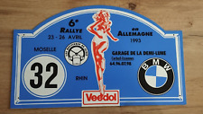 Plaque rallye automobile d'occasion  La Roche-sur-Yon