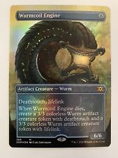 Used, Wurmcoil Engine *FOIL BORDERLESS* Double Masters MTG NM/MT 2XM Combined Ship for sale  Shipping to South Africa