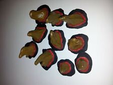 Star Wars Darth Maul Costume Resin Horns 501st Approved - Rot Brown Paint for sale  Shipping to Canada