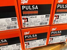 SPIT PULSA NAILS ONE BOX 22MM ORIGINAL 800 PINS WITHOUT GAS CLEARANCE PRICE for sale  GLASGOW