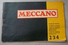 Catalogue meccano book d'occasion  Romilly-sur-Seine