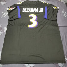Camiseta deportiva Odell Beckham Jr. #3 de los Baltimore Ravens cosida negra vapor talla elegida. segunda mano  Embacar hacia Mexico