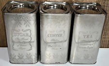 Vintage canister set for sale  BANBURY