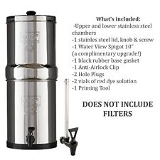 Royal Berkey Unit/Housing ONLY- Open Box (Filters NOT included PLEASE READ), used for sale  Shipping to South Africa