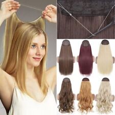 Synthetic No Clip Invisible Hair Extensions Straight One Piece False Hairpiece for sale  Shipping to South Africa