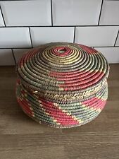 Vintage coiled colourful for sale  NORWICH