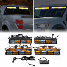 4 in 1 LED Emergency Dash Strobe Lights Windshield Deck Warning Safety Flashing for sale  Shipping to South Africa