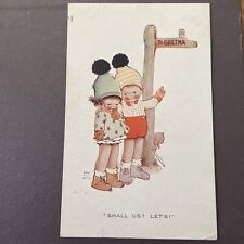 Cartão postal antigo carimbo postal de Mabel Lucie Attwell Gretna 1922  comprar usado  Enviando para Brazil