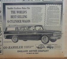 1961 newspaper rambler for sale  Houlton