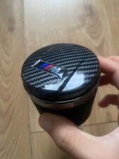 bmw M sport carbon fire style ashtray cup with light for sale  Shipping to South Africa