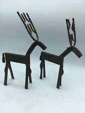 reindeer metal sculpture for sale  Silver Spring