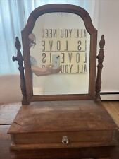 wood framed dresser mirror for sale  Port Washington