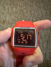 Relógio masculino Rip Curl Drift digital A2385 tom prata vermelho temporizador 100M nova bateria comprar usado  Enviando para Brazil