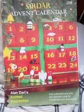 knitted advent calendar for sale  BODMIN