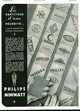 1933 philips miniwatt d'occasion  Expédié en Belgium
