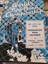 Pipe band championships for sale  ALEXANDRIA