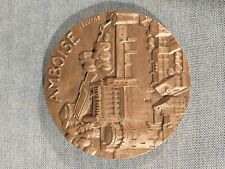 Médaille bronze chateau d'occasion  Tours-