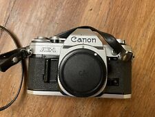 Canon AE-1 35mm Film SLR Camera Body Chrome for sale  Shipping to South Africa