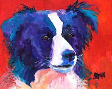 Border collie art for sale  Shipping to Canada