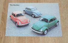 Volkswagen beetle brochure for sale  FAREHAM