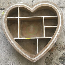 Large wooden heart for sale  ARUNDEL