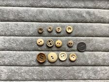 bone buttons for sale  COLCHESTER