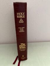 A Bíblia Aberta Edição Expandida NKJV Couro Genuíno Vermelho Nelson 456BG, usado comprar usado  Enviando para Brazil