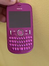 100% ORIGINALE NOKIA ASHA 201 ANTERIORE Qwerty  Solo Telefono Pink Sbloccato usato  Monte Di Procida