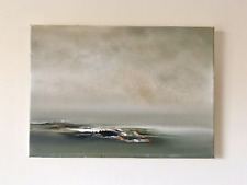 Vintage Oil Painting by Margaret Norton “Calm Waters” 1969 signed ~ Seascape for sale  Shipping to South Africa