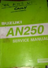 Suzuki an250 service for sale  ASHFORD
