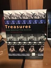 Treasures From American Film Archives (DVD, 2000, conjunto de 4 discos) livro de 138 páginas, usado comprar usado  Enviando para Brazil