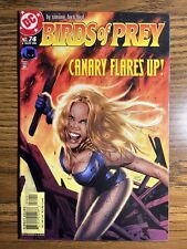 BIRDS OF PREY 74 LINDO BLACK CANARY GREG LAND COVER DC COMICS 2004 comprar usado  Enviando para Brazil