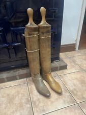 Wooden riding boot for sale  UK