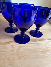 Bristol blue wine for sale  CATTERICK GARRISON